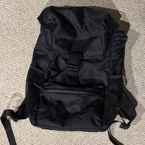 Athleta Black Camouflage Backpack